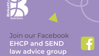 Join our EHCP and SEND law advice Facebook group