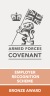 Armed Forces Convenant - Employer recognition schedme - Bronze Award logo