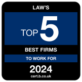 Top 5 Best Law Firms to work for